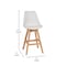 Flash Furniture 27 Inch White Plastic and LeatherSoft Barstools, PK 2 CH-210925-7-WH-GG - alternate 3